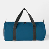 Eenvoudige Ocean Blue Kleine Duffel Tas - Duffel T (Achterkant)