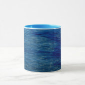 Eenvoudige Ocean Ripples Mok (Midden)