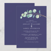 Eenvoudige olievlek van de olievlek van de Eucalyp Kaart (Voorkant / Achterkant)