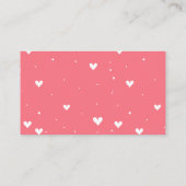 Eenvoudige olifant & hart ballon boeken voor Baby Informatiekaartje (Achterkant)