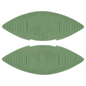 Eenvoudige  Olive Sage Groene Gradient Gestreept American Football (Panelen)