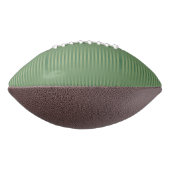Eenvoudige  Olive Sage Groene Gradient Gestreept American Football (Gedraaid 90)
