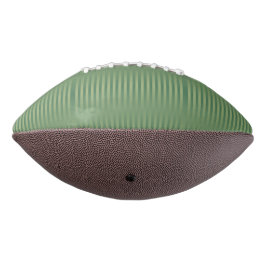 Eenvoudige Olive Sage Groene Gradient Gestreept American Football