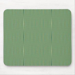 Eenvoudige  Olive Sage Groene Gradient Gestreept Muismat