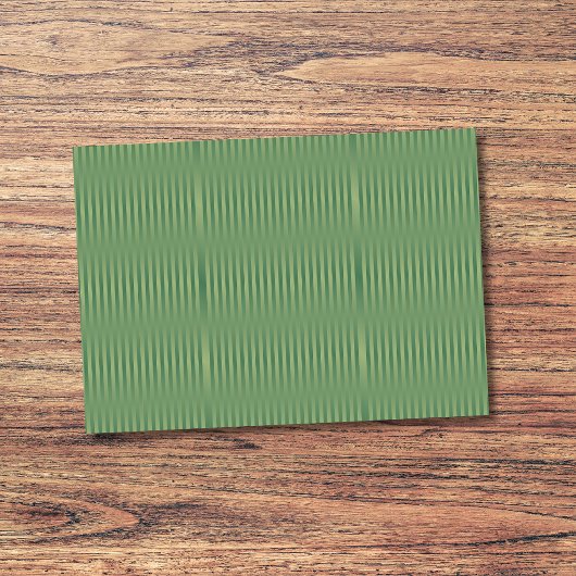 Eenvoudige  Olive Sage Groene Gradient Gestreept Post-it® Notes