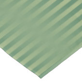 Eenvoudige  Olive Sage Groene Gradient Gestreept Tafelkleed (Gekanteld)