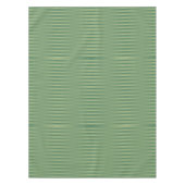 Eenvoudige  Olive Sage Groene Gradient Gestreept Tafelkleed (Voorkant)