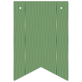 Eenvoudige Olive Sage Groene Gradient Gestreept Vlaggetjes