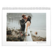Eenvoudige onderschriften Foto Kalender (Hoes)