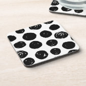 Eenvoudige Onderzetters met zwarte haarstaartvlekk (Linkerzijde)