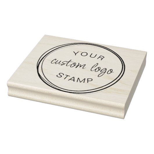 Eenvoudige op maat gemaakte rubberen stempel (Stempel)