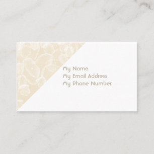 Eenvoudige oproepkaart contactkaartje