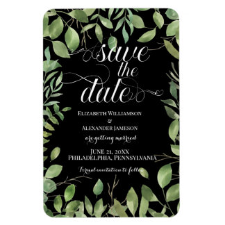 Eenvoudige opslag bespaart de datum/bruiloft magneet