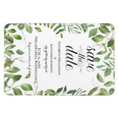 Eenvoudige opslag /Save the Date/Weddenschap Magneet (Horizontaal)