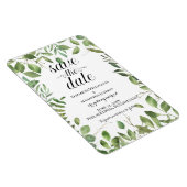 Eenvoudige opslag /Save the Date/Weddenschap Magneet (Rechterzijde)