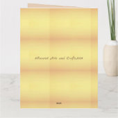 Eenvoudige Orthodoxe Pasenkaart Kaart (Achterkant)