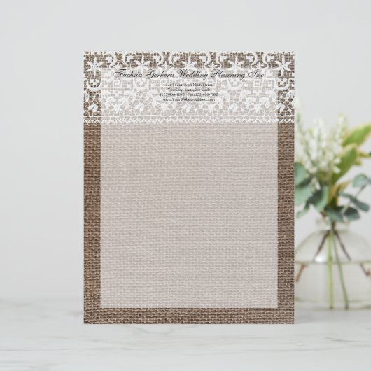 Eenvoudige overlapping en kant briefhoofd ontwerp (Staand voorkant)