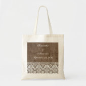 Eenvoudige overlapping en kant tote bag (Voorkant)