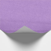 Eenvoudige Paarse linnen textuur Cadeaupapier (Hoek)