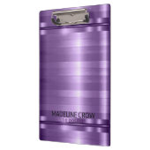 Eenvoudige Paarse strepen Klembord (Links)