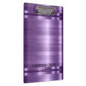 Eenvoudige Paarse strepen Klembord (Rechts)