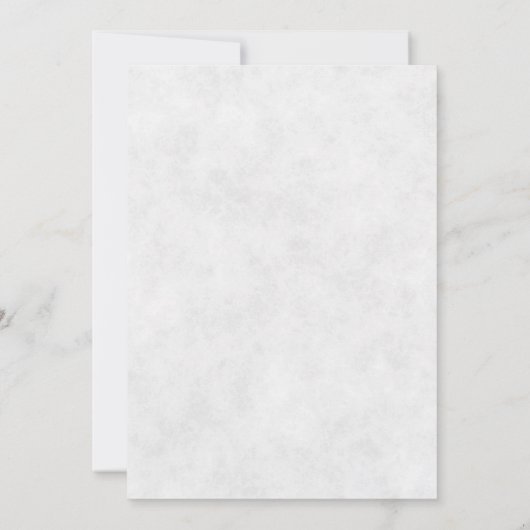 Eenvoudige paarse uitnodiging voor een bruiloft (Achterkant)