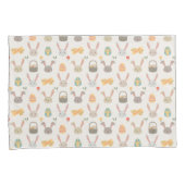 Eenvoudige paaseieren en bundels | Proefcase Kussensloop (Voorkant-Rechts)