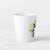 Eenvoudige Panda Latte Mok (Voorkant)