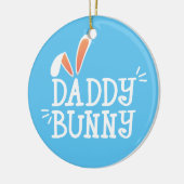 Eenvoudige pap Bunny Easter Typografie | ORNAMENT (Links)