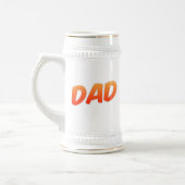 Eenvoudige papa Sinaasappel en witte grote bierste Bierpul (Links)