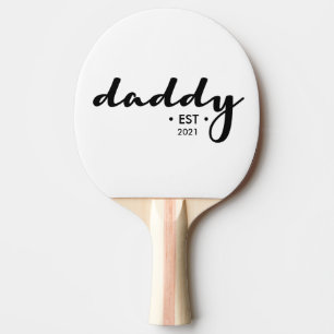 Eenvoudige papa Vastgesteld jaar Custom Tafeltennisbatje