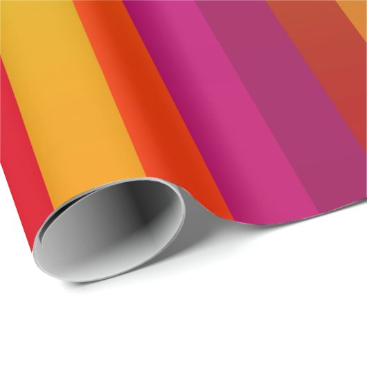 eenvoudige parallelle verticale lijnen achtergrond cadeaupapier (Rol Hoek)