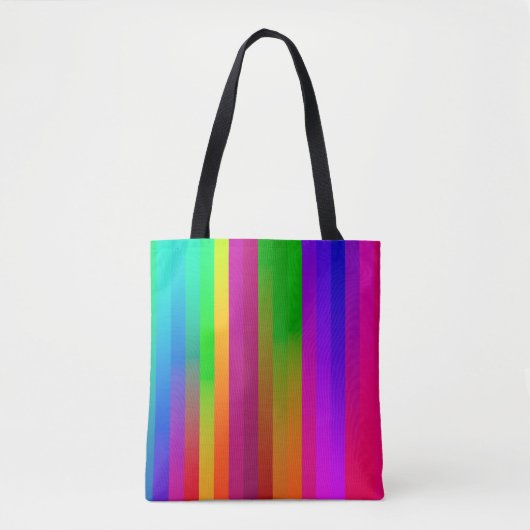 eenvoudige parallelle verticale lijnen achtergrond tote bag (Voorkant)