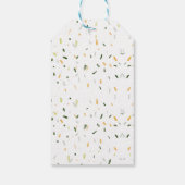 Eenvoudige partij van het Baby shower van de Parti Cadeaulabel (Achterkant)