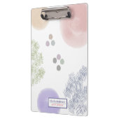 Eenvoudige pasta-Abstracte penseellijn bevestigen Klembord (Links)