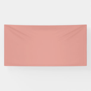 Eenvoudige pastel flamingo roze kleur spandoek