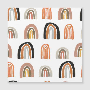 Eenvoudige pastel regenboog Kinder stijl