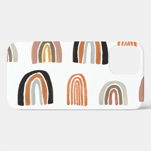 Eenvoudige pastel regenboog Kinder stijl Case-Mate iPhone Case (Achterkant (horizontaal))