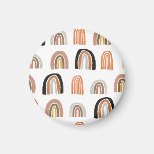Eenvoudige pastel regenboog Kinder stijl Magneet