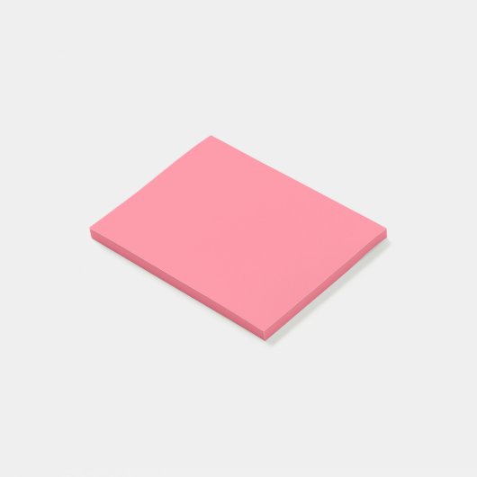 Eenvoudige pastroze post-it® notes (Schuin)