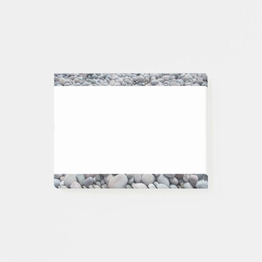 Eenvoudige Pebble Stones Post-it® Notes (Voorkant)