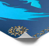 Eenvoudige Pegasus Poster (Hoek)