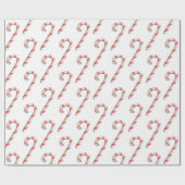 Eenvoudige pepermunt Snoep vakantie Cadeaupapier (Vlak)