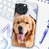 Eenvoudige persoonlijke foto-naam Case-Mate iPhone case