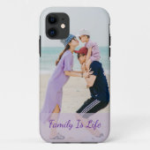 Eenvoudige persoonlijke iPhone-draagtas voor foto' Case-Mate iPhone Case (Achterkant)