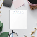Eenvoudige persoonlijke Notitieblokken voor famili<br><div class="desc">Mijn eenvoudige persoonlijke Notitieblokken voor families zijn geweldig voor cadeautjes voor vrienden,  familie en zelfs jezelf. Pas je aan met je namen voor een unieke gave.</div>