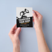 Eenvoudige Persoonlijke Training Flyer (Hand)