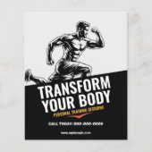 Eenvoudige Persoonlijke Training Flyer (Voorkant)