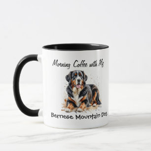 Eenvoudige Pet Berner Sennenhond Personaliseren Mok