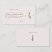 Eenvoudige Peter het Konijn Informatiekaartje (Voorkant / Achterkant)